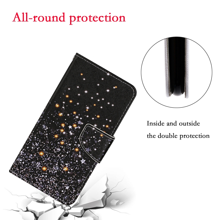 For Samsung Galaxy S22 Ultra 5G Colored Drawing Pattern Flip Leather Case(Five-pointed Star) For Samsung Galaxy S22 Ultra 5G Colored Drawing Pattern Flip Leather Case(Five-pointed Star)