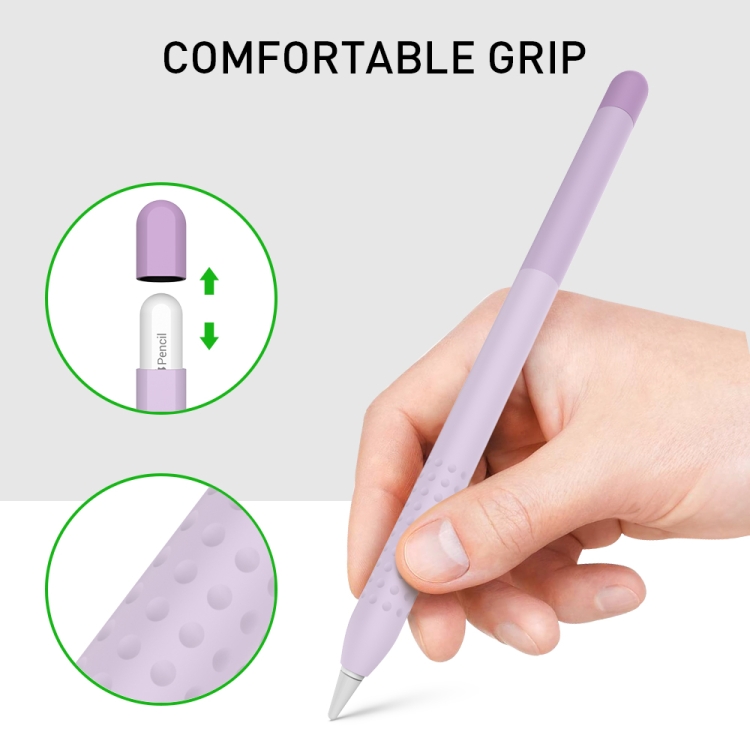 DUX DUCIS Rainbow Gradient Silicone Stylus Protective Case for Apple Pencil 2 / Pro(Gradient Purple) DUX DUCIS Rainbow Gradient Silicone Stylus Protective Case for Apple Pencil 2 / Pro(Gradient Purple)