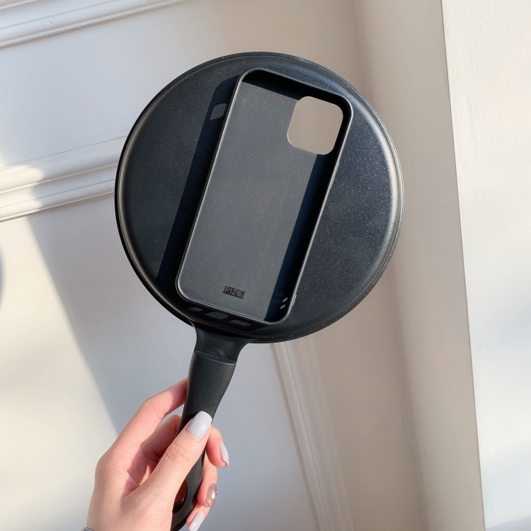 For iPhone 11 Pro 3D Frying Pan PC + TPU Phone Case (Black) For iPhone 11 Pro 3D Frying Pan PC + TPU Phone Case (Black)