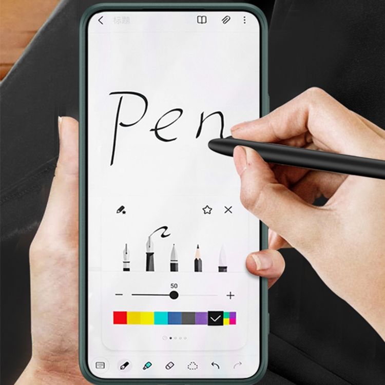 For Samsung Galaxy S22 5G GKK Three Stage Splicing Full Coverage PC Phone Case with Capacitive Pen(Green) For Samsung Galaxy S22 5G GKK Three Stage Splicing Full Coverage PC Phone Case with Capacitive Pen(Green)