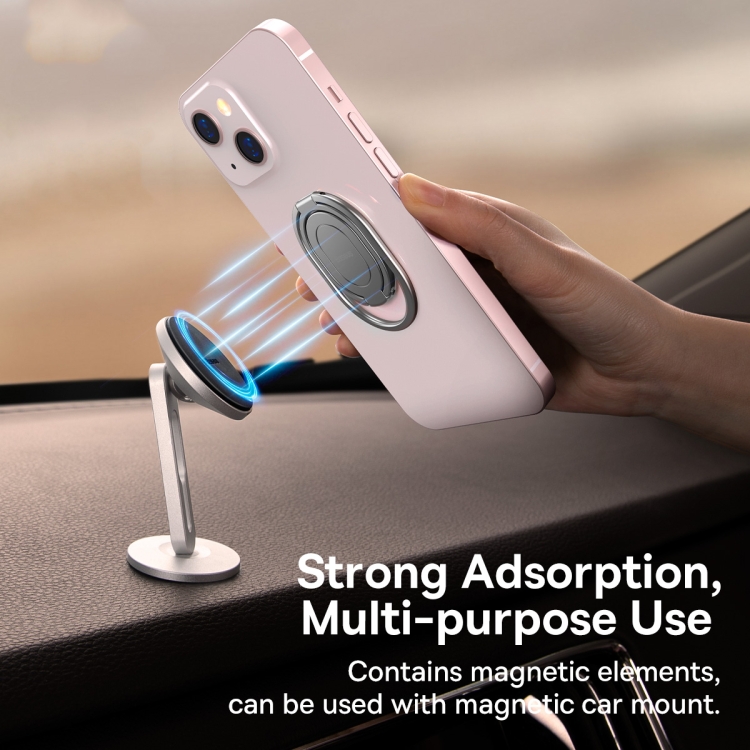 Baseus Orbital Folding Mobile Phone Ring Holder(Silver) Baseus Orbital Folding Mobile Phone Ring Holder(Silver)