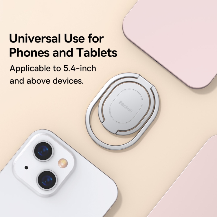 Baseus Orbital Folding Mobile Phone Ring Holder(Silver) Baseus Orbital Folding Mobile Phone Ring Holder(Silver)