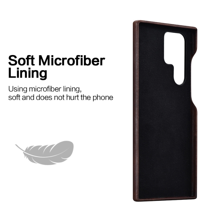 For Samsung Galaxy S22 5G Crazy Horse Cowhide Leather Magnetic Back Phone Case(Coffee) For Samsung Galaxy S22 5G Crazy Horse Cowhide Leather Magnetic Back Phone Case(Coffee)