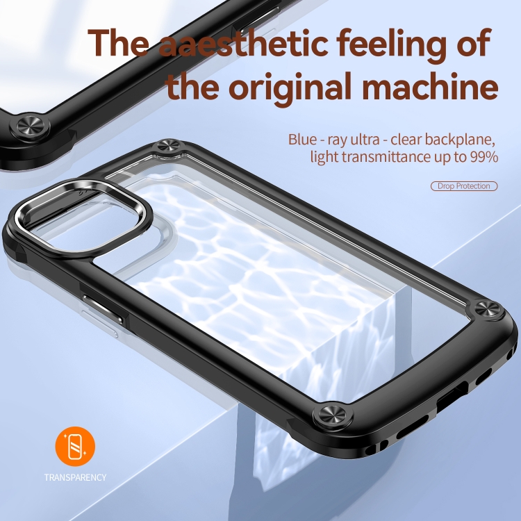 For iPhone 11 Pro TPU + PC Lens Protection Phone Case(Black) For iPhone 11 Pro TPU + PC Lens Protection Phone Case(Black)