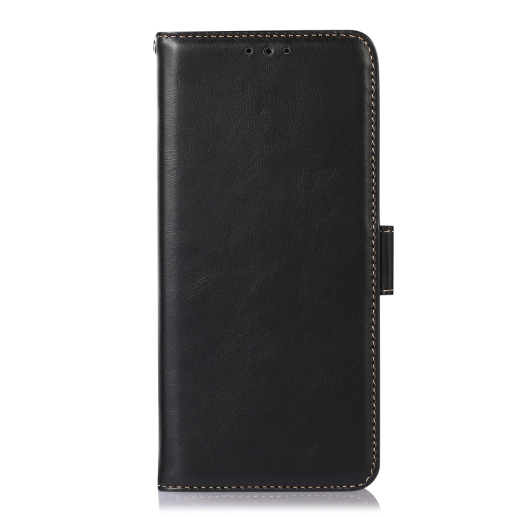 For Samsung Galaxy S22 5G Crazy Horse Top Layer Cowhide Leather Phone Case(Black) For Samsung Galaxy S22 5G Crazy Horse Top Layer Cowhide Leather Phone Case(Black)