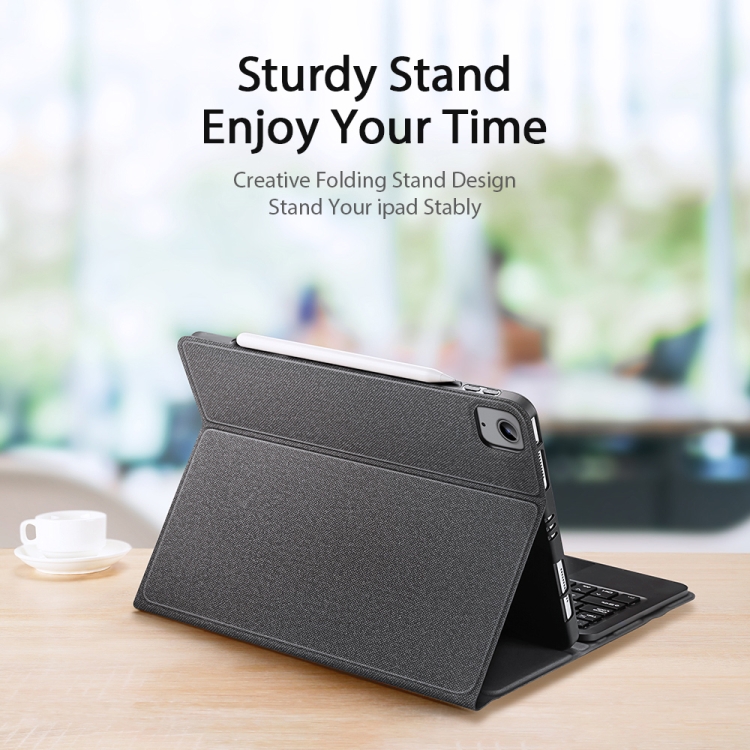 DUX DUCIS Bluetooth Keyboard Leather Case with Touchpad & Smart Sleep Function For iPad Air 4/5 / iPad Pro 11 2018/2020/2021/2022(Black) DUX DUCIS Bluetooth Keyboard Leather Case with Touchpad & Smart Sleep Function For iPad Air 4/5 / iPad Pro 11 2018/2020/2021/2022(Black)