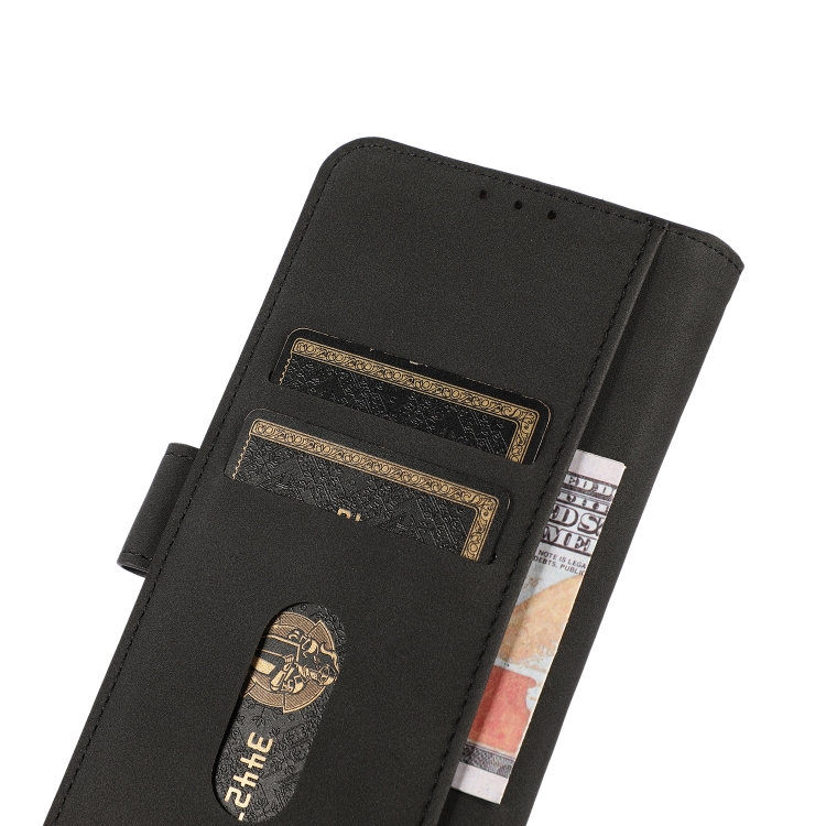 For Samsung Galaxy S22 5G KHAZNEH Matte Texture Leather Phone Case(Black) For Samsung Galaxy S22 5G KHAZNEH Matte Texture Leather Phone Case(Black)