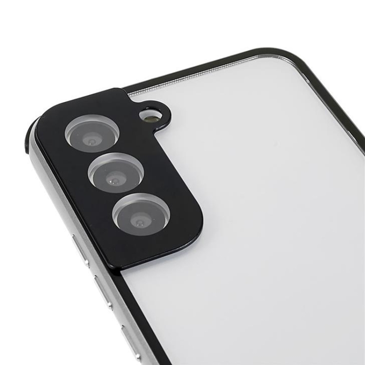 For Samsung Galaxy S22 5G Anti-peeping Magnetic Double-sided Tempered Glass Phone Case(Black) For Samsung Galaxy S22 5G Anti-peeping Magnetic Double-sided Tempered Glass Phone Case(Black)