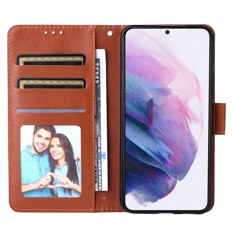 For Samsung Galaxy S22+ 5G 3 Card Slots Multifunctional Leather Phone Case(Brown) For Samsung Galaxy S22+ 5G 3 Card Slots Multifunctional Leather Phone Case(Brown)
