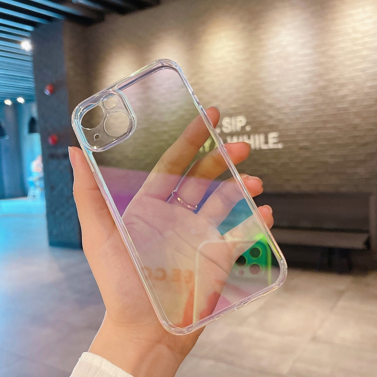 For iPhone 11 Pro Max Color Plated Acrylic + TPU Phone Case (Gradient Rainbow) For iPhone 11 Pro Max Color Plated Acrylic + TPU Phone Case (Gradient Rainbow)