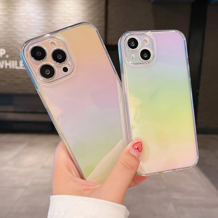 For iPhone 11 Pro Max Color Plated Acrylic + TPU Phone Case (Gradient Rainbow) For iPhone 11 Pro Max Color Plated Acrylic + TPU Phone Case (Gradient Rainbow)