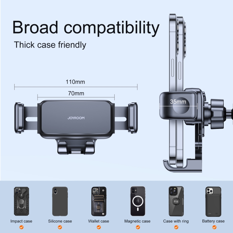 JOYROOM JR-ZS283 Car Mobile Phone Bending Rod Holder(Black) JOYROOM JR-ZS283 Car Mobile Phone Bending Rod Holder(Black)
