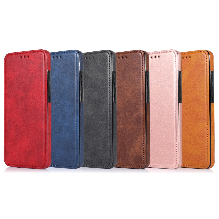 For Samsung Galaxy S22 5G Knight Magnetic Suction Leather Phone Case(Black) For Samsung Galaxy S22 5G Knight Magnetic Suction Leather Phone Case(Black)