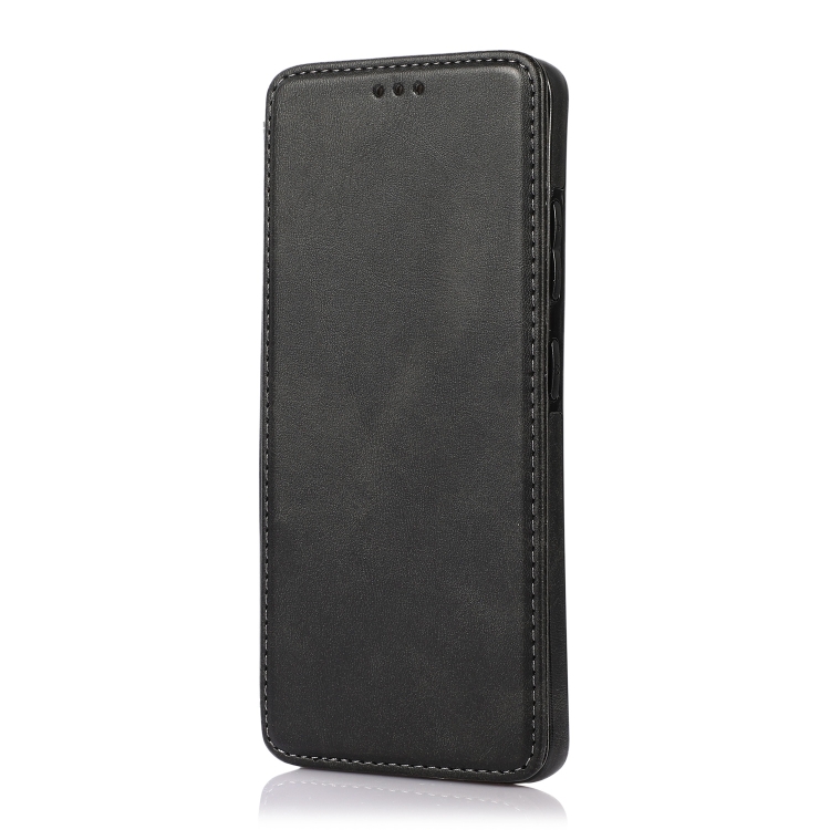 For Samsung Galaxy S21 Ultra 5G Knight Magnetic Suction Leather Phone Case(Black)