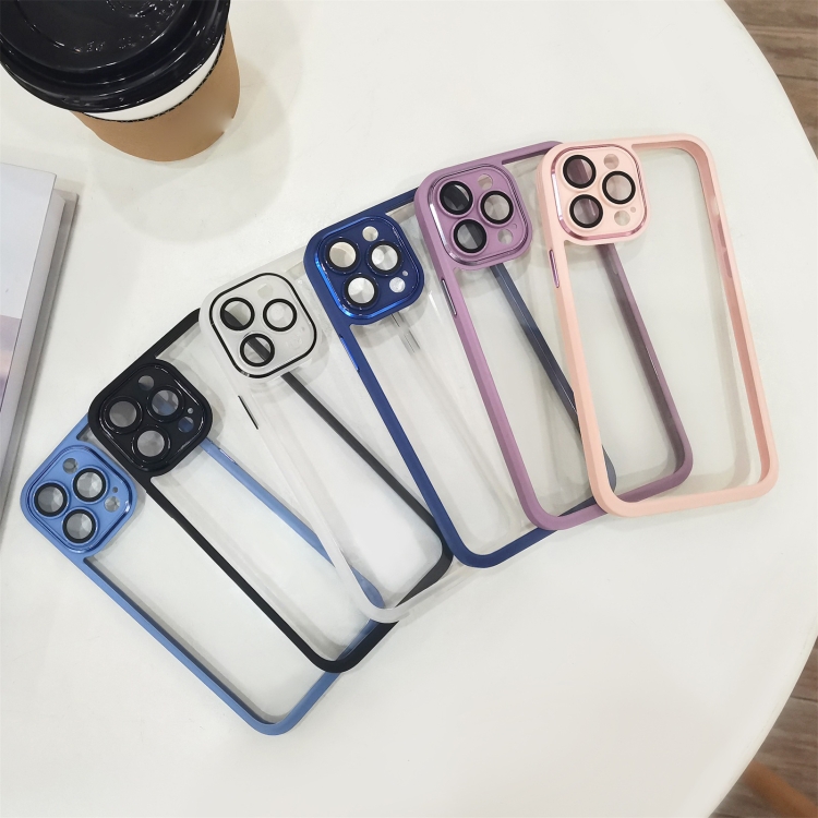 For iPhone 13 All-inclusive Camera Shockproof Phone Case(White)