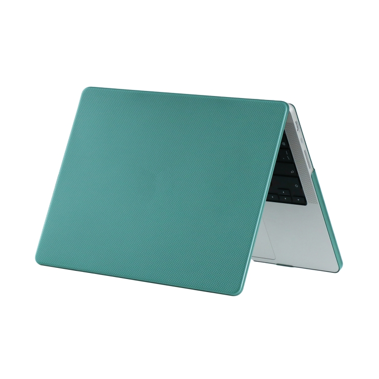 For MacBook Air 13.3 inch A1932 / A2179 / A2337 / Air-M1 Dot Texture Double Sided Tanned Laptop Case(Dark Green) For MacBook Air 13.3 inch A1932 / A2179 / A2337 / Air-M1 Dot Texture Double Sided Tanned Laptop Case(Dark Green)