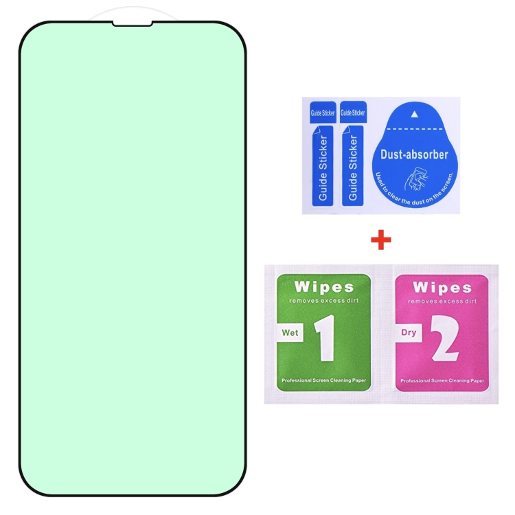 For iPhone 13 Pro Max Green Light Eye Protection Tempered Glass Film For iPhone 13 Pro Max Green Light Eye Protection Tempered Glass Film