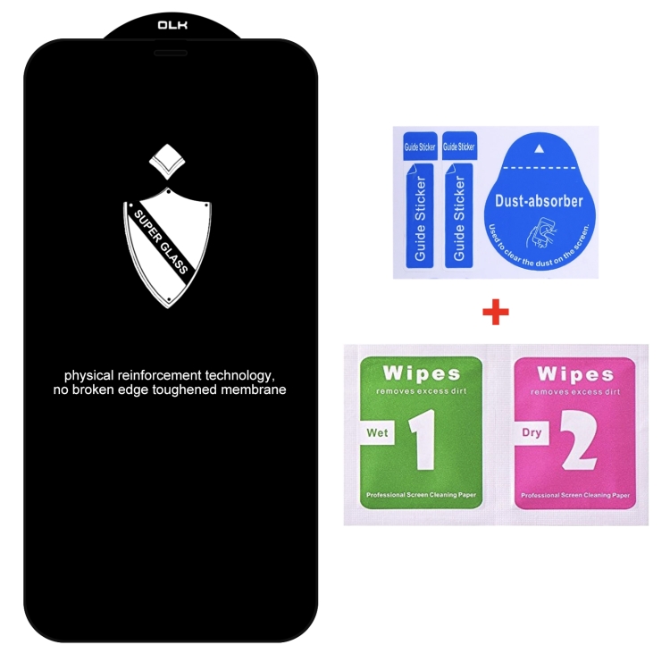 For iPhone 11 / XR Shield Arc Tempered Glass Film