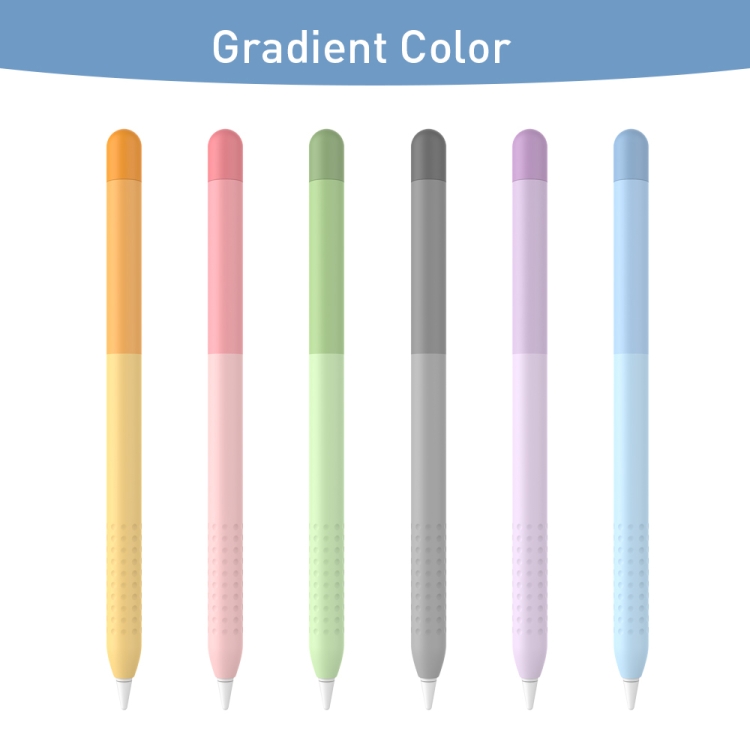 Dux Ducis Gradiente de silicona Silus estilus de protección para Apple Pencil 1st Gen (púrpura) - 3