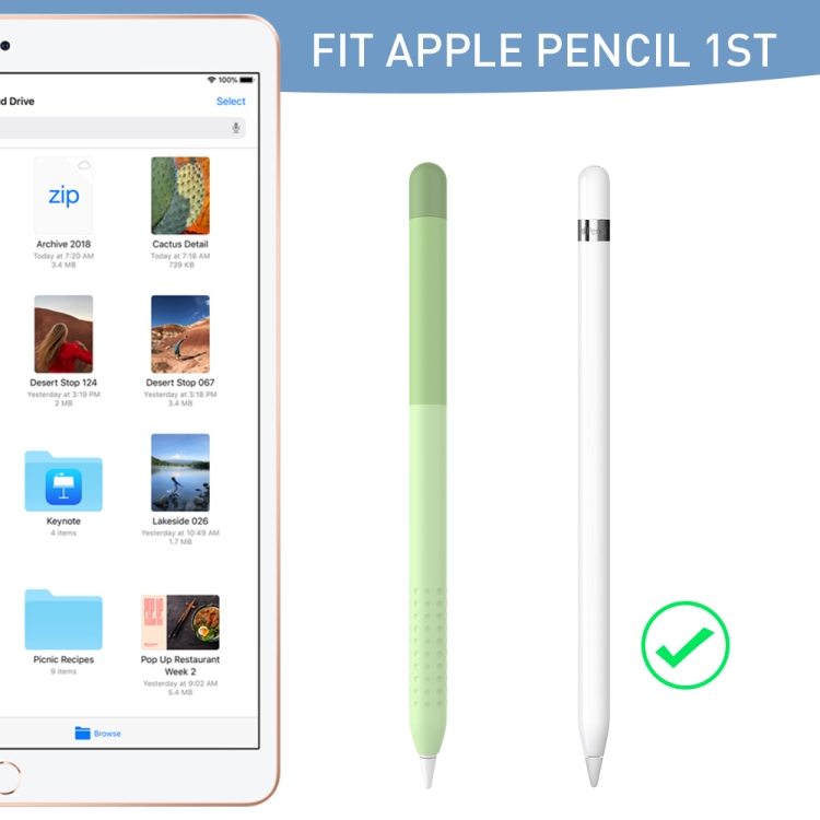 DUX DUCIS Gradient Silicone Stylus Protective Case for Apple Pencil 1st Gen(Green) DUX DUCIS Gradient Silicone Stylus Protective Case for Apple Pencil 1st Gen(Green)
