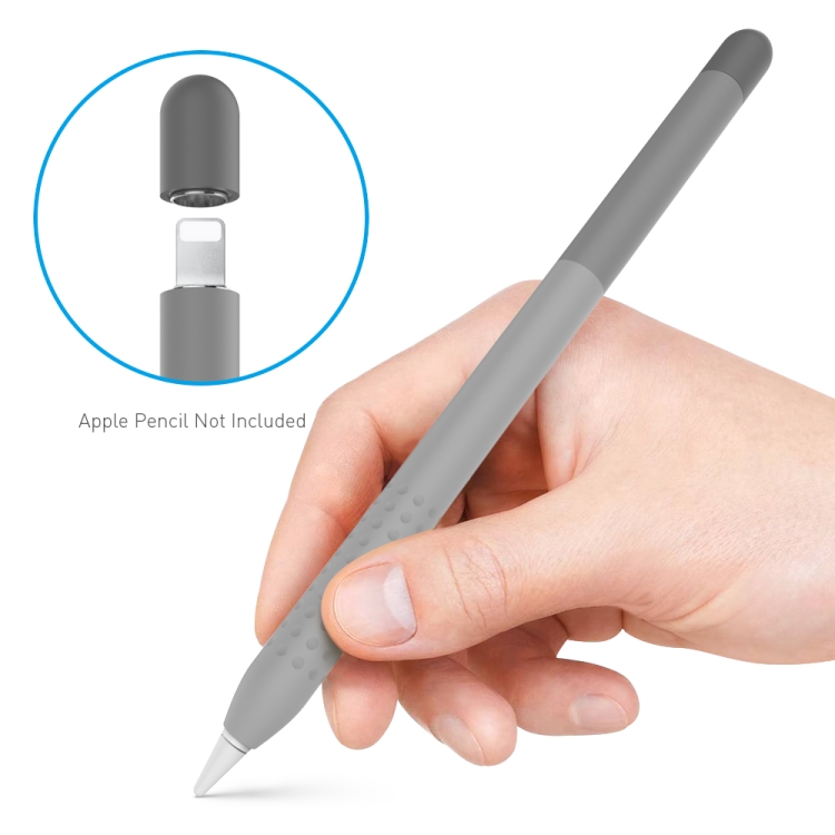 Dux Ducis gradient silicone stylus Vỏ bảo vệ cho Apple Pencil 1st Gen (màu xám) - 1