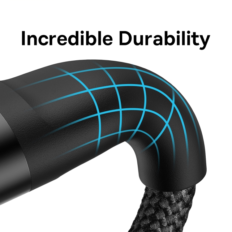 Baseus Flash Series II 1.5m 3 in 1 Type-C to Micro USB + 8 Pin + Type-C 100W Fast Charging Cable(Black)