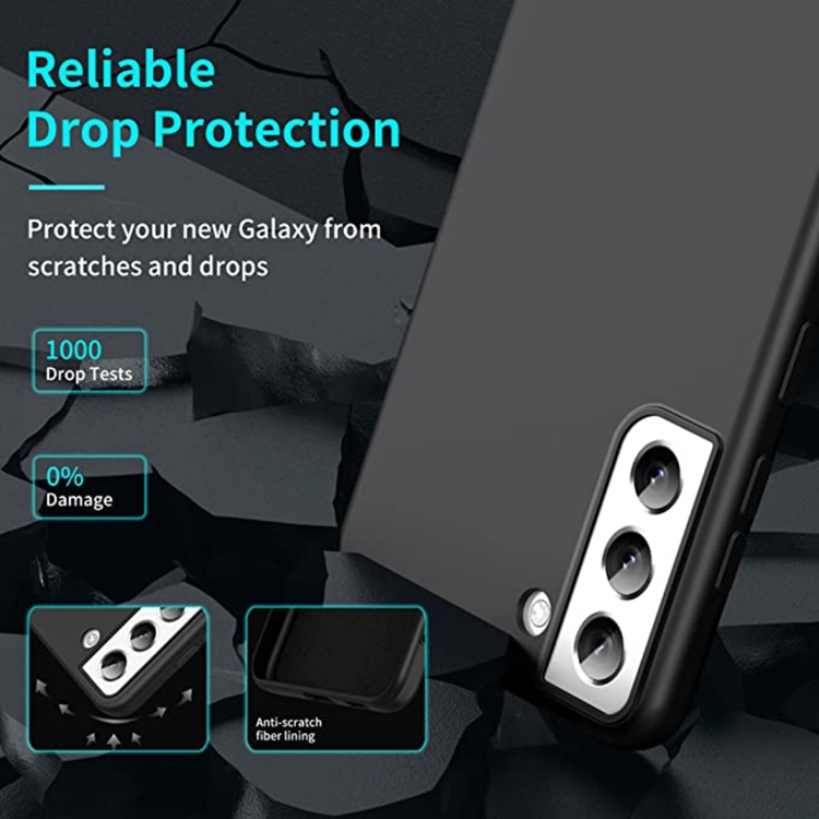 For Samsung Galaxy S21+ 5G MagSafe Magnetic Liquid Silicone Phone Case(Black) For Samsung Galaxy S21+ 5G MagSafe Magnetic Liquid Silicone Phone Case(Black)