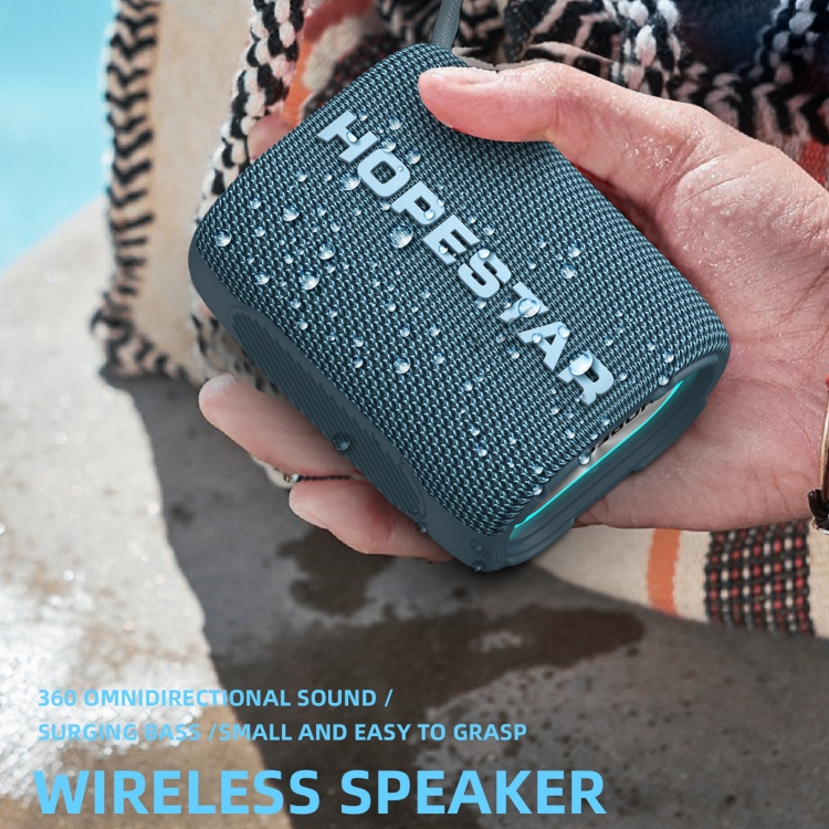 HOPESTAR H54 RGB Light TWS Waterproof Wireless Bluetooth Speaker(Black) HOPESTAR H54 RGB Light TWS Waterproof Wireless Bluetooth Speaker(Black)