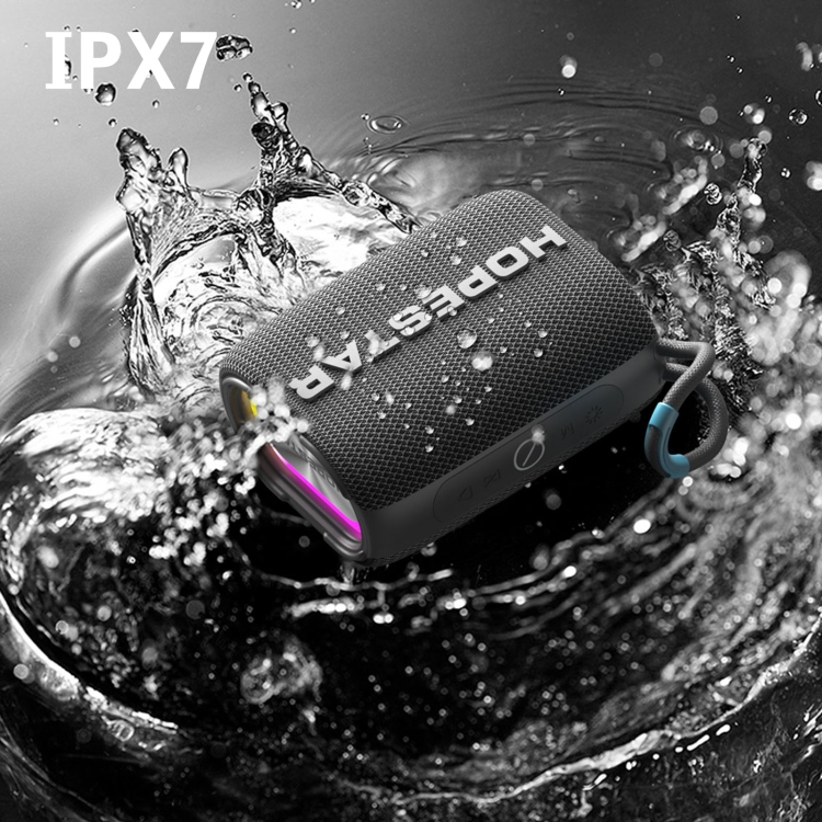 HOPESTAR H54 RGB Light TWS Waterproof Wireless Bluetooth Speaker(Black) HOPESTAR H54 RGB Light TWS Waterproof Wireless Bluetooth Speaker(Black)