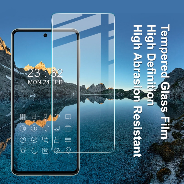 Pour Samsung Galaxy M53 5G IMAK Film de verre trempé série H