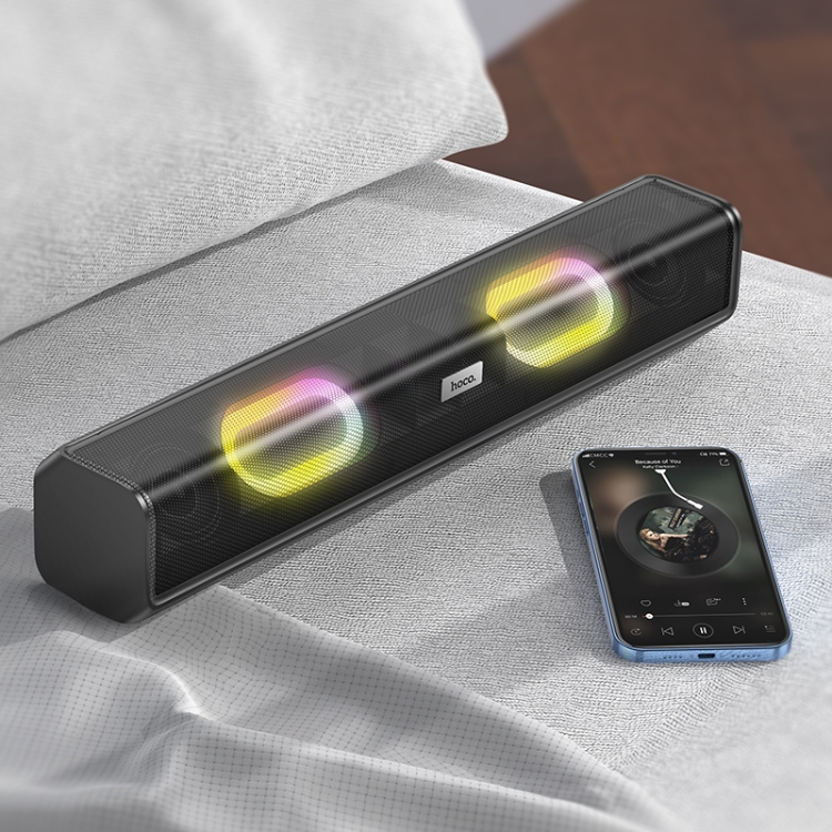 hoco BS49 Bluetooth 5.1 Dazzling Sound Desktop Wireless Speaker(Black) hoco BS49 Bluetooth 5.1 Dazzling Sound Desktop Wireless Speaker(Black)