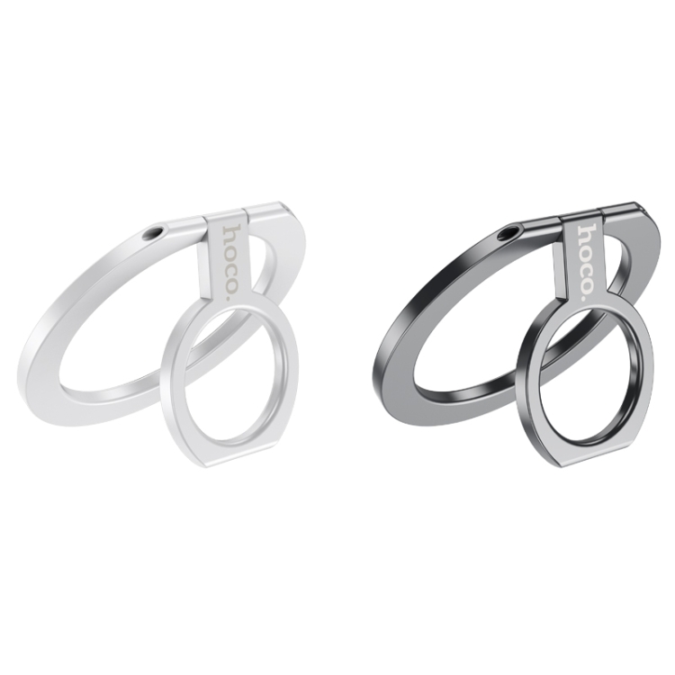 hoco GM104 Magnetic Metal Mobile Phone Ring Holder(Metal Grey) hoco GM104 Magnetic Metal Mobile Phone Ring Holder(Metal Grey)