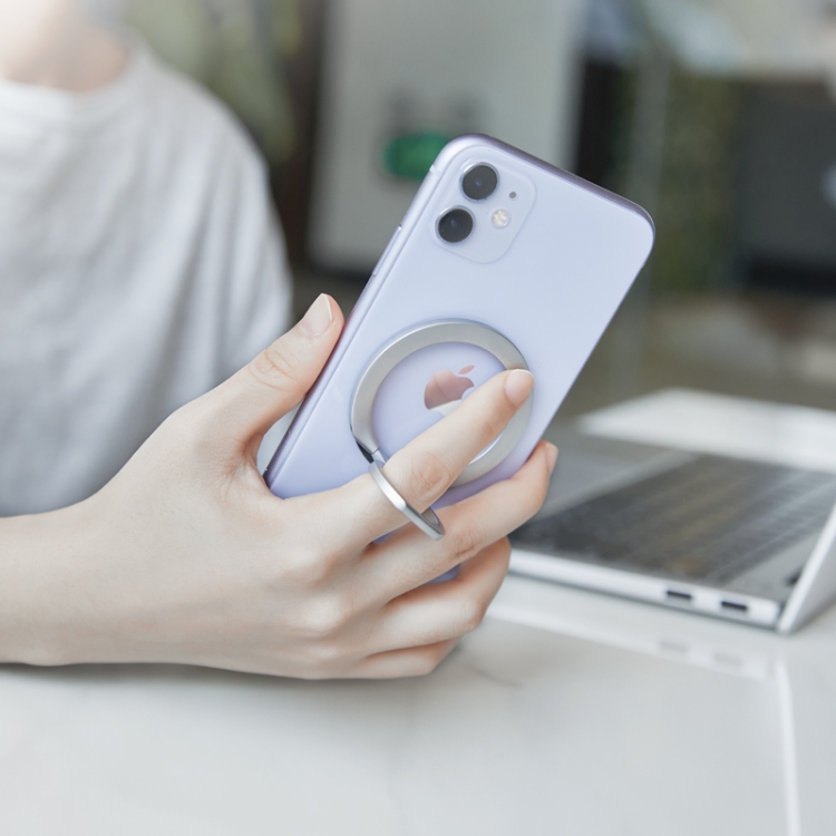 hoco GM104 Magnetic Metal Mobile Phone Ring Holder(Metal Grey) hoco GM104 Magnetic Metal Mobile Phone Ring Holder(Metal Grey)
