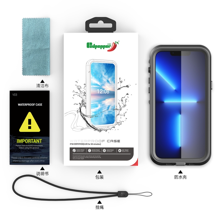 For Samsung Galaxy A33 Waterproof Case IP68 level Shockproof