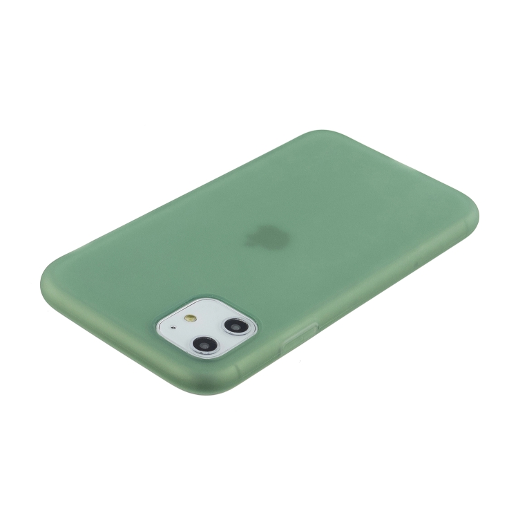 For iPhone 11 1.5mm Liquid Emulsion Translucent TPU case(Dark Green) For iPhone 11 1.5mm Liquid Emulsion Translucent TPU case(Dark Green)