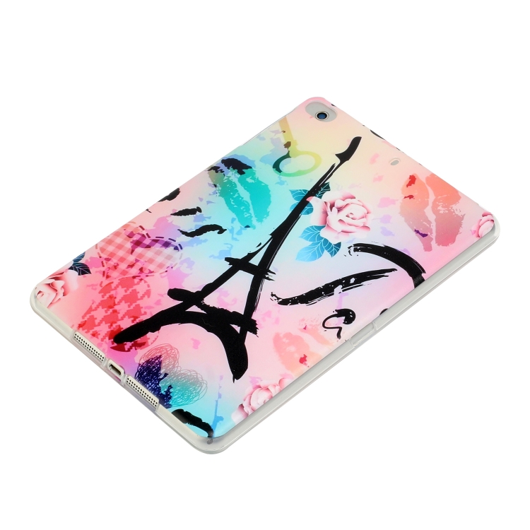 Painted TPU Tablet Case For iPad mini 2019 / 4 / 3 / 2 / 1(Rose Tower) Painted TPU Tablet Case For iPad mini 2019 / 4 / 3 / 2 / 1(Rose Tower)