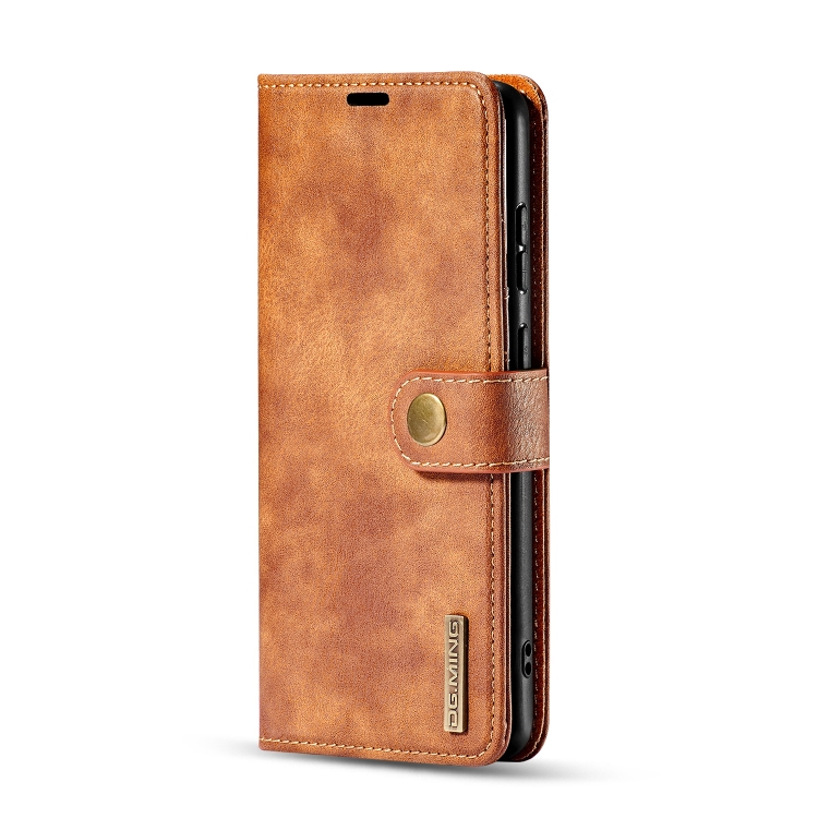 For Galaxy S20+ DG.MING Crazy Horse Texture Flip Detachable Magnetic Leather Case with Holder & Card Slots & Wallet(Brown) For Galaxy S20+ DG.MING Crazy Horse Texture Flip Detachable Magnetic Leather Case with Holder & Card Slots & Wallet(Brown)