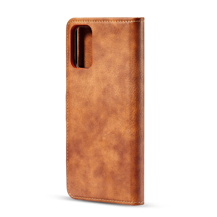 For Galaxy S20+ DG.MING Crazy Horse Texture Flip Detachable Magnetic Leather Case with Holder & Card Slots & Wallet(Brown) For Galaxy S20+ DG.MING Crazy Horse Texture Flip Detachable Magnetic Leather Case with Holder & Card Slots & Wallet(Brown)