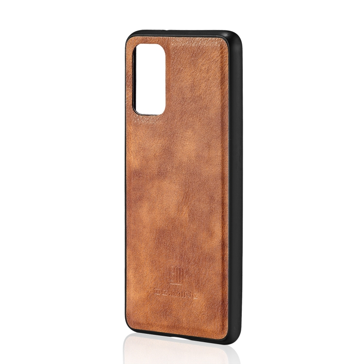 For Galaxy S20+ DG.MING Crazy Horse Texture Flip Detachable Magnetic Leather Case with Holder & Card Slots & Wallet(Brown) For Galaxy S20+ DG.MING Crazy Horse Texture Flip Detachable Magnetic Leather Case with Holder & Card Slots & Wallet(Brown)