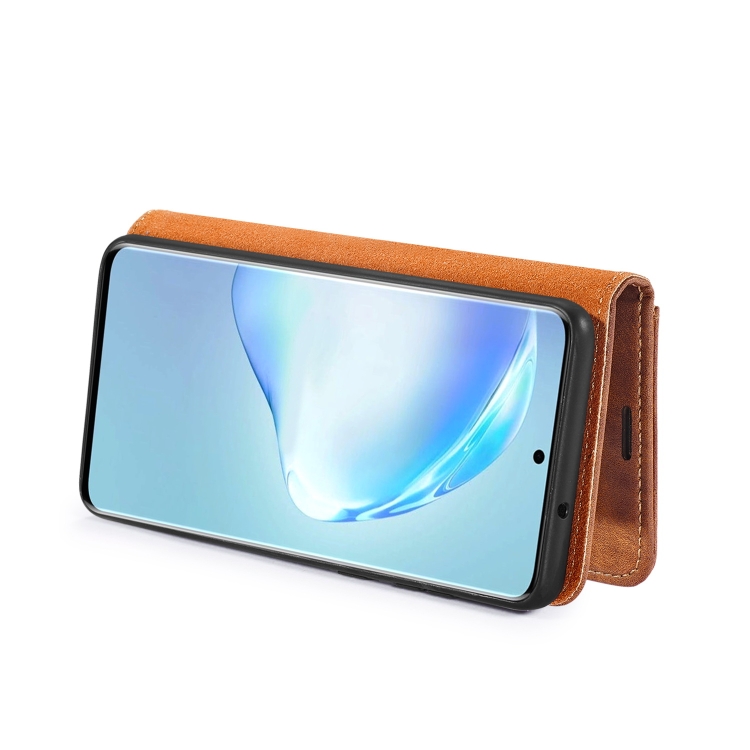 For Galaxy S20+ DG.MING Crazy Horse Texture Flip Detachable Magnetic Leather Case with Holder & Card Slots & Wallet(Brown) For Galaxy S20+ DG.MING Crazy Horse Texture Flip Detachable Magnetic Leather Case with Holder & Card Slots & Wallet(Brown)