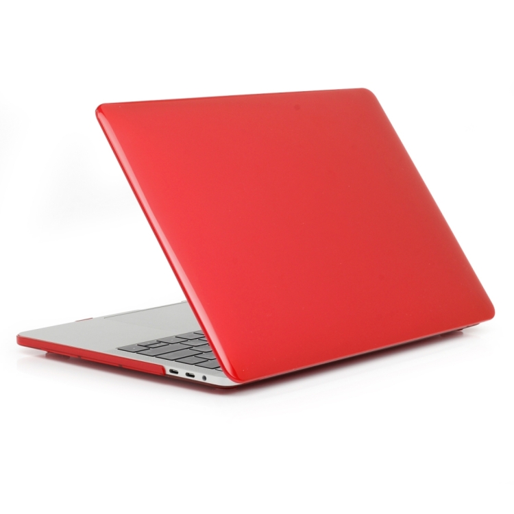 Laptop Crystal Style Protective Case For MacBook Pro 13.3 inch 2022(Red)