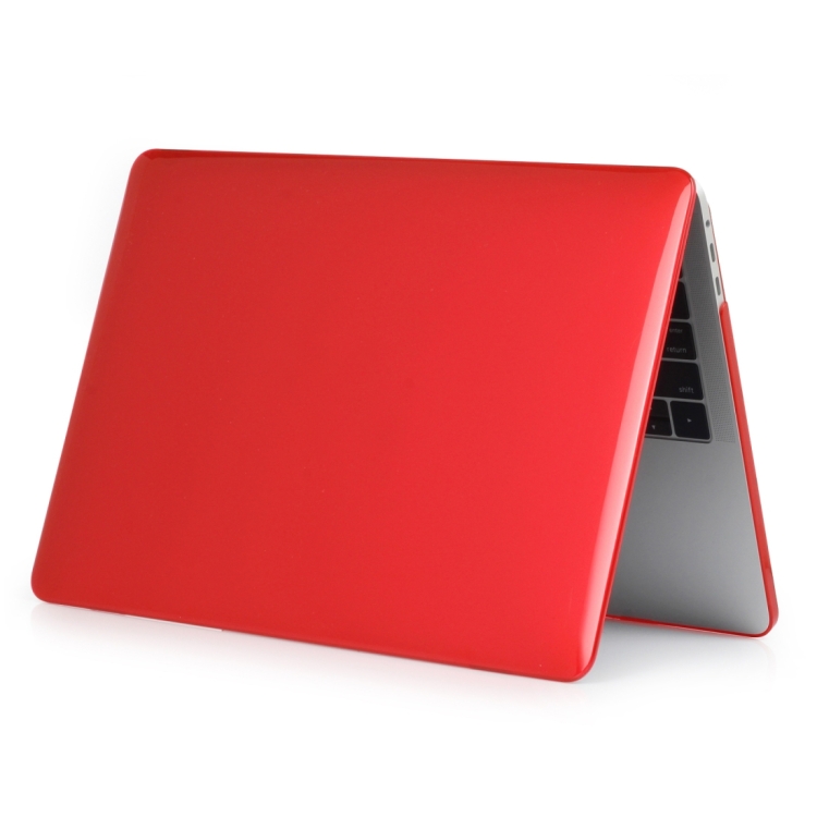 Laptop Crystal Style Protective Case For MacBook Pro 13.3 inch 2022(Red)