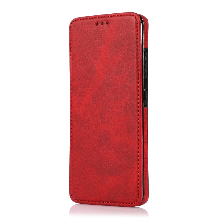 For Samsung Galaxy S21 Ultra 5G Card Slots Flip Leather Phone Case(Red) For Samsung Galaxy S21 Ultra 5G Card Slots Flip Leather Phone Case(Red)