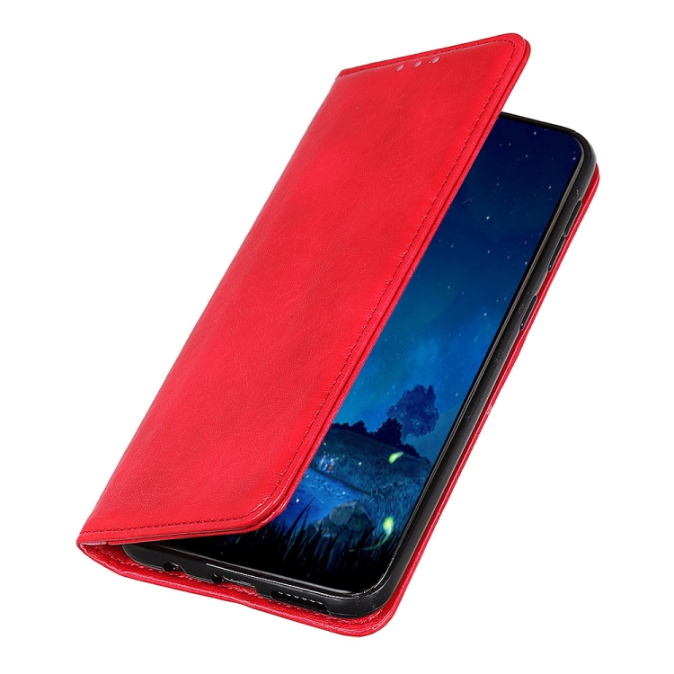 For Galaxy A41 Magnetic Retro Crazy Horse Texture Horizontal Flip Leather Case with Holder & Card Slots & Wallet(Red) For Galaxy A41 Magnetic Retro Crazy Horse Texture Horizontal Flip Leather Case with Holder & Card Slots & Wallet(Red)