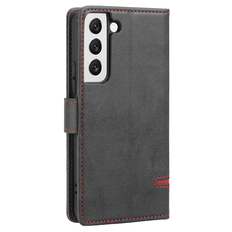 For Samsung Galaxy S22 5G Classic Wallet Flip Leather Phone Case(Black) For Samsung Galaxy S22 5G Classic Wallet Flip Leather Phone Case(Black)