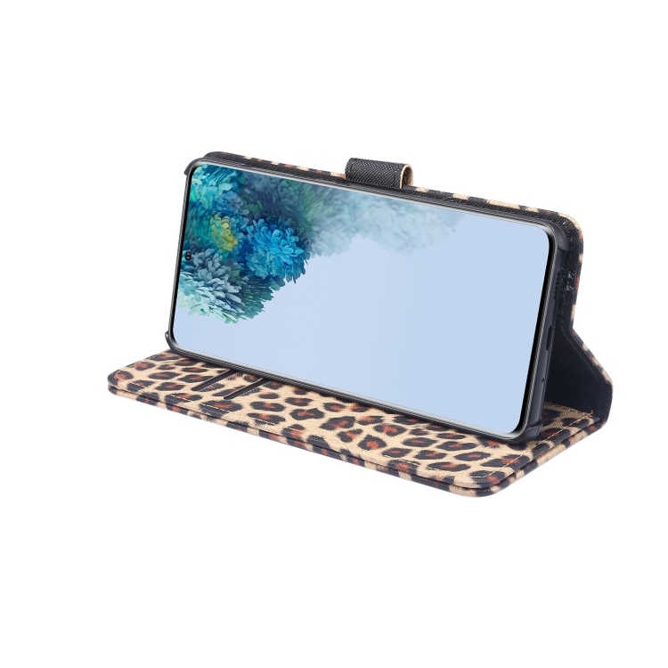 For Galaxy S20+ Leopard Pattern Horizontal Flip Leather Case with Holder & Card Slots(Yellow) For Galaxy S20+ Leopard Pattern Horizontal Flip Leather Case with Holder & Card Slots(Yellow)