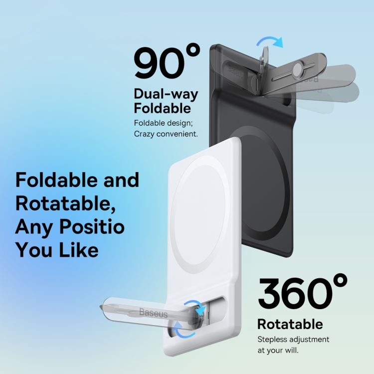 Baseus Foldable Magnetic Rotating Bracket for Phone(Black) Baseus Foldable Magnetic Rotating Bracket for Phone(Black)