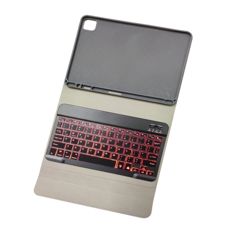 RK11D Backlight Cloth Texture Detachable Magnetic Bluetooth Keyboard Horizontal Flip Leather Tablet Case for iPad Pro 11 2020 / 2018 with Holder & Pen Slot(Blue) RK11D Backlight Cloth Texture Detachable Magnetic Bluetooth Keyboard Horizontal Flip Leather Tablet Case for iPad Pro 11 2020 / 2018 with Holder & Pen Slot(Blue)