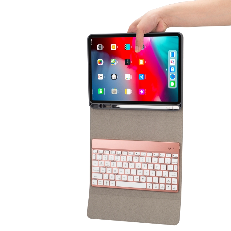 RK11A Backlight TPU Multi Color Light Bluetooth Keyboard Horizontal Flip Leather Tablet Case for iPad Pro 11 2020 / 2018 with Holder & Pen Slot(Red) RK11A Backlight TPU Multi Color Light Bluetooth Keyboard Horizontal Flip Leather Tablet Case for iPad Pro 11 2020 / 2018 with Holder & Pen Slot(Red)