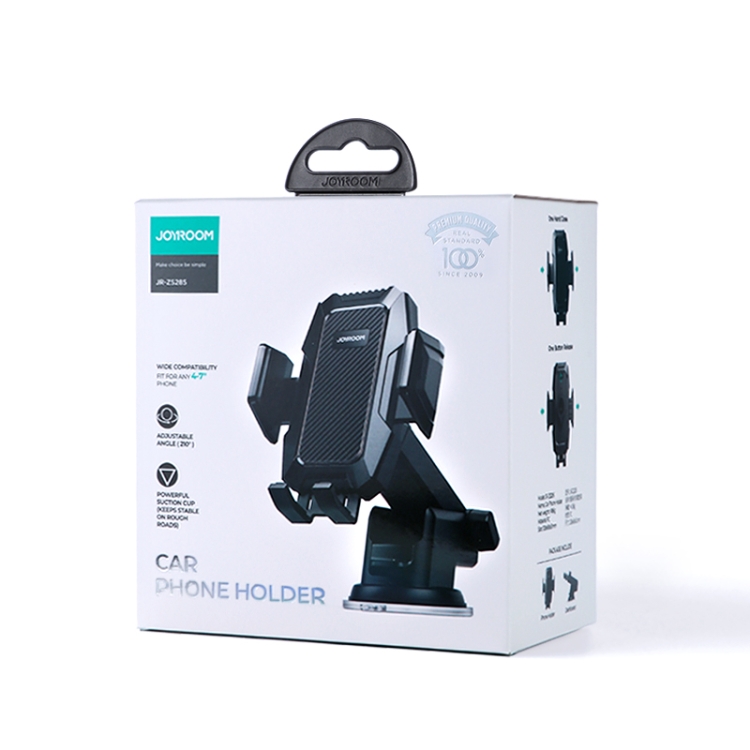 JOYROOM JR-ZS285 Mechanical Car Dashboard Phone Holder(Black) - 7